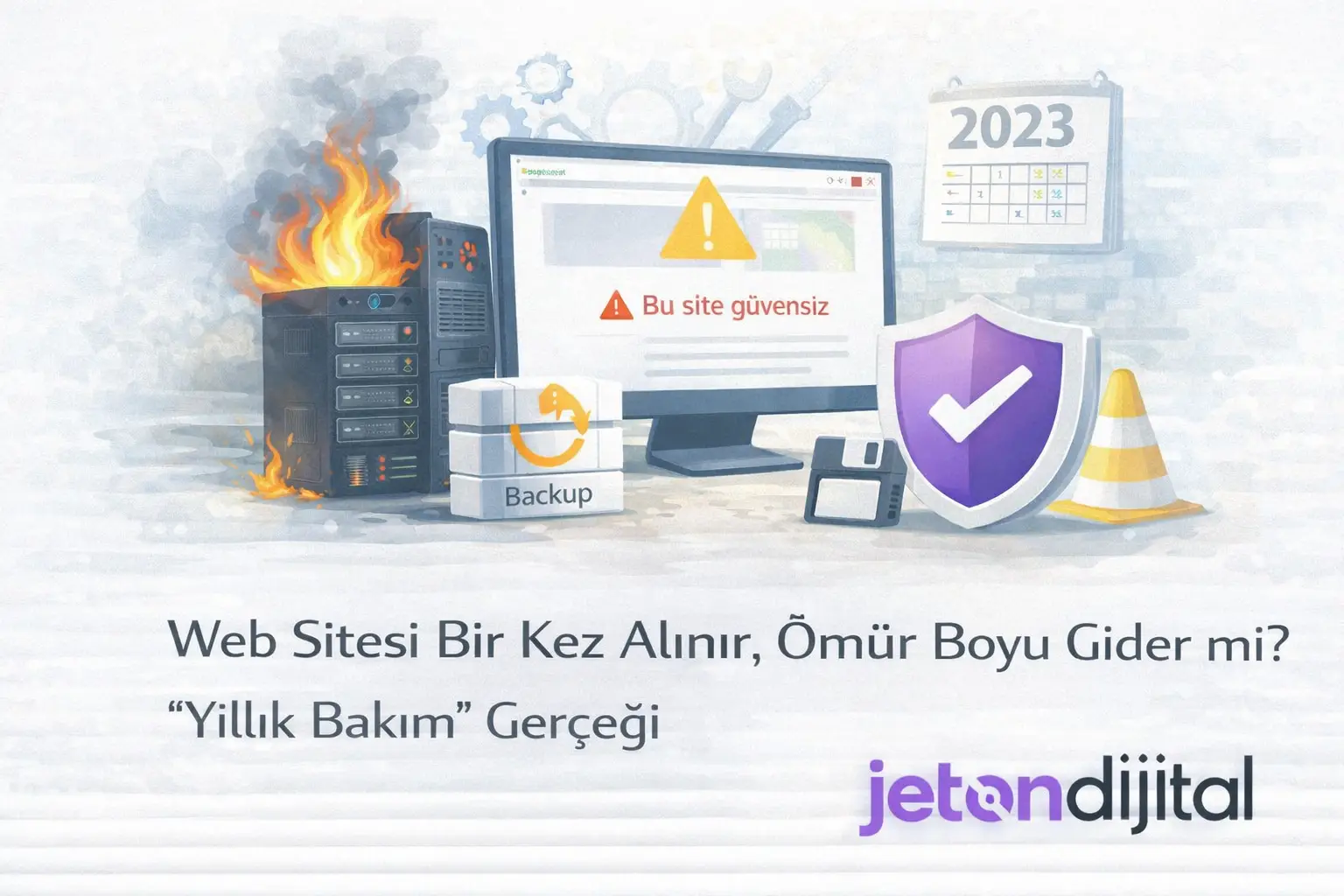 Web Sitesi Bakım Ücreti Nedir? Neden Her Yıl Ödeme Yapmalısınız? - Web Tasarım kategorisinde blog yazısı