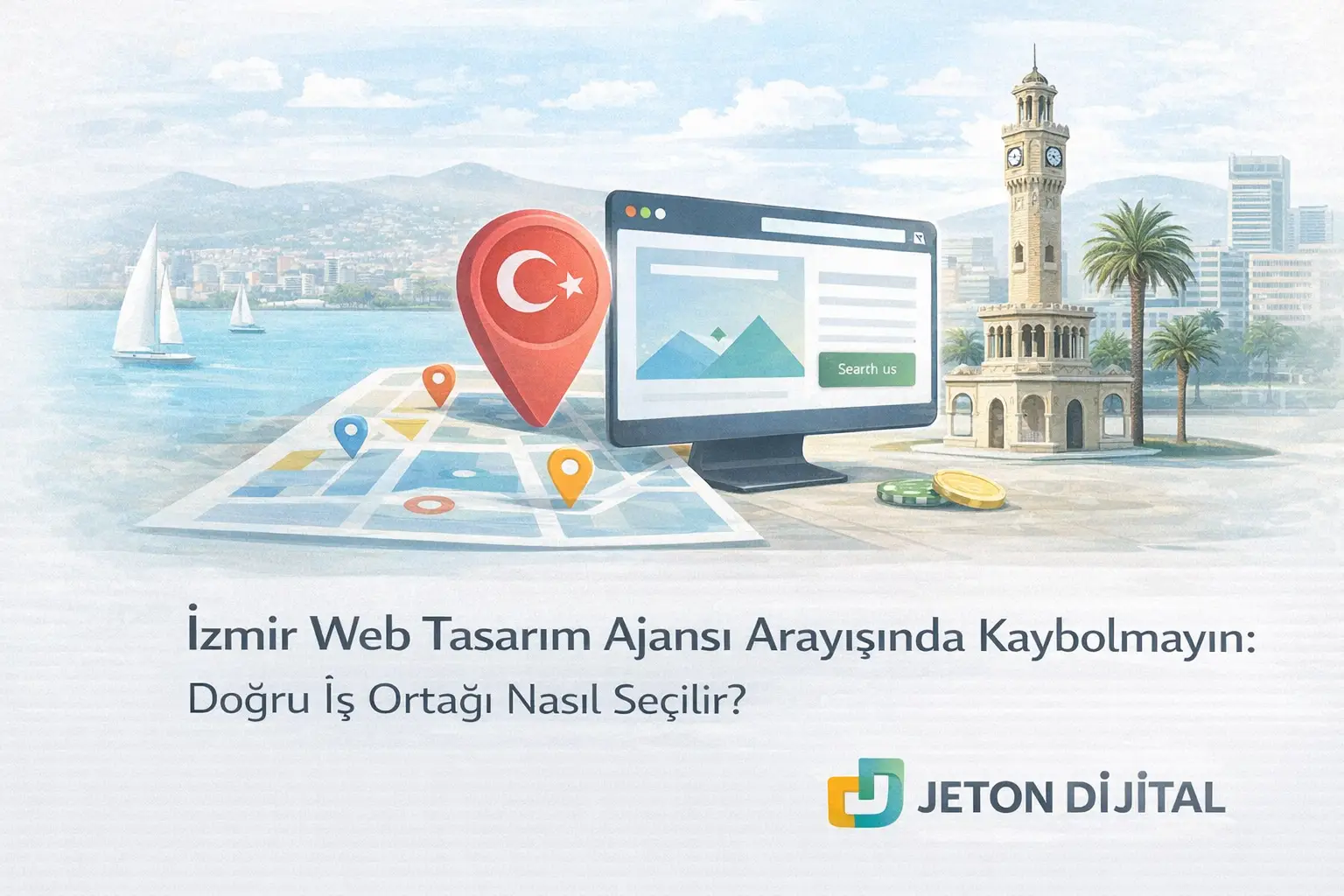 İzmir Web Tasarım Ajansı Rehberi: Doğru Ajansı Nasıl Seçersiniz? - Web Tasarım kategorisinde blog yazısı