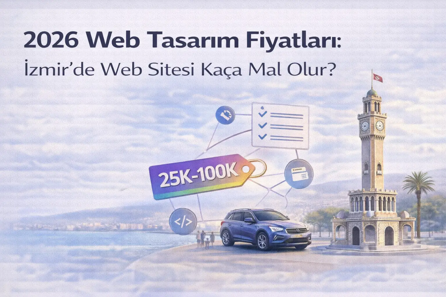 2026 Web Tasarım Fiyatları İzmir'de Web Sitesi Kaça Mal Olur? - Web Tasarım blog yazısı