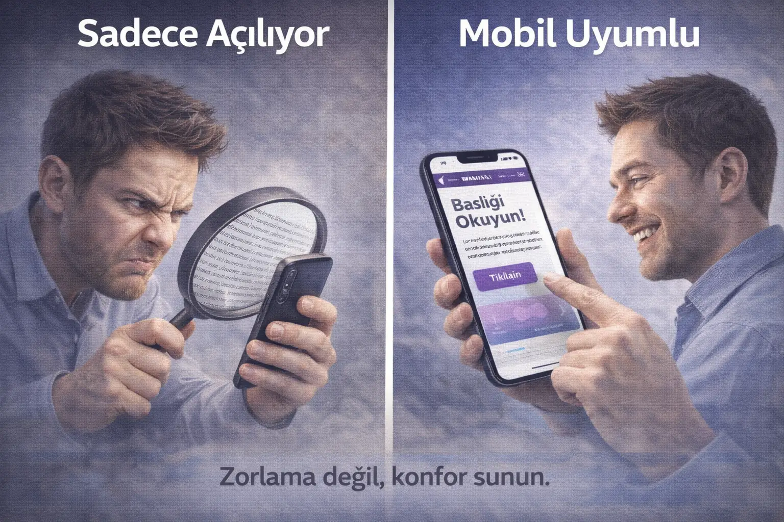 "Mobilde Açılıyor" Demek Mobil Uyumlu Demek Değildir - Web Tasarım blog yazısı