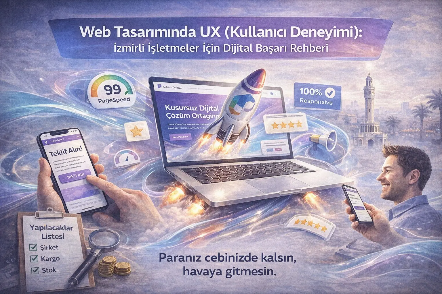 Web Tasarımda UX Deneyimi Nedir? Satışları Artıran 5 Sır - Web Tasarım blog yazısı